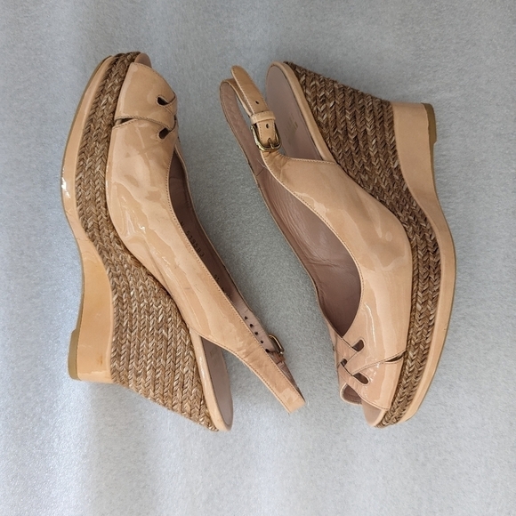 STUART Weitzman wedges size 9.5 - Picture 2 of 9